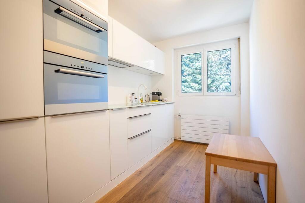 Moderne Wohnung Mit Ausblick Und Viel Sonne Zermatt Esterno foto